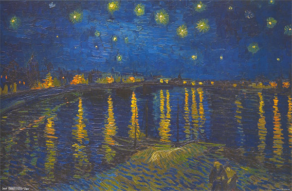 Vincent van Gogh Starry Night Over the Rhone poster