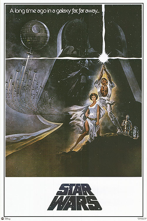 Star Wars (1977) movie poster 24x36