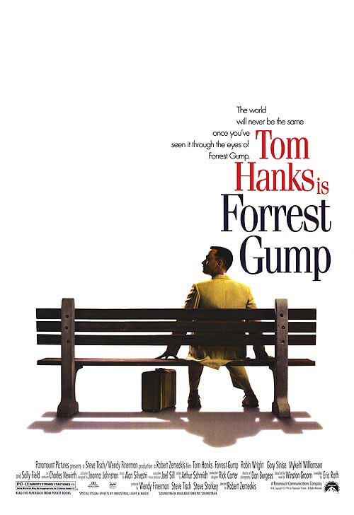 Forrest Gump (1994) movie poster 26.5x38.5