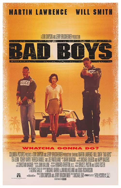 Bad Boys (1995) movie poster 11x17