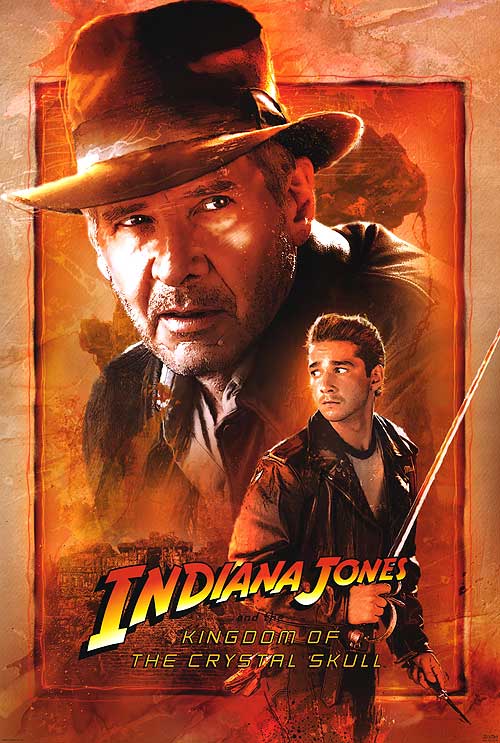Indiana Jones and the Kingdom of the Crystal Skull (2008) movie poster 27x40