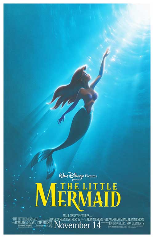 Little Mermaid (2016) movie poster 11x17