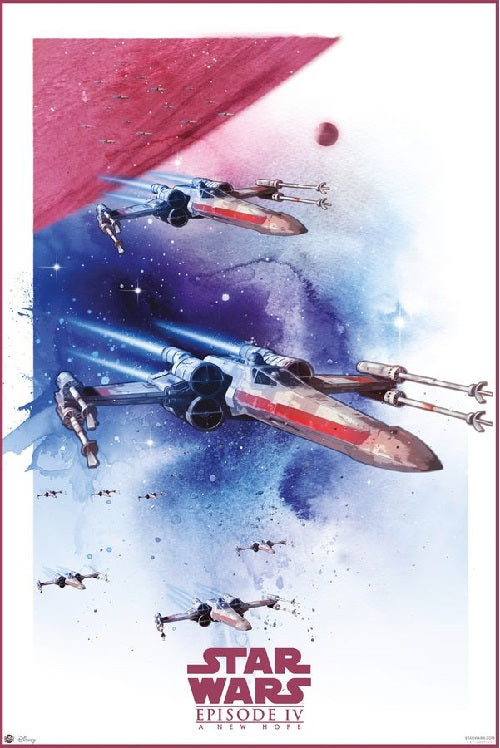 Star Wars (1977) movie poster 24x36