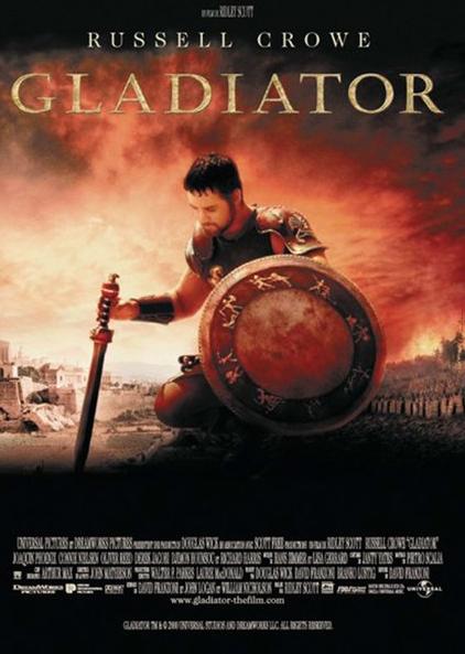 Gladiator (2000) movie poster 26.75x38.5