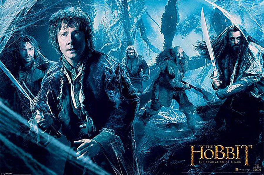 The Hobbit: The Desolation of Smaug (2013) movie poster 36x24