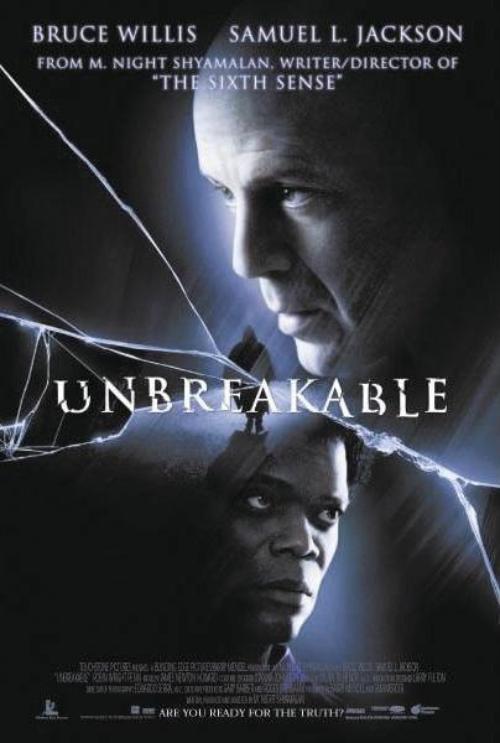 Unbreakable (2000) movie poster 26.75x38.5