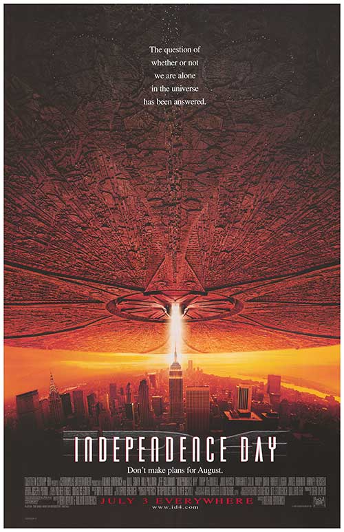 Independence Day (1996) movie poster 11x17