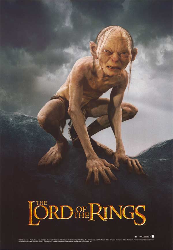 The Lord of the Rings: The Two Towers (2002) movie poster 26.75x38.5