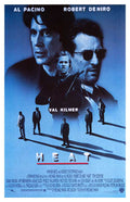 Heat (1995) movie poster 11x17