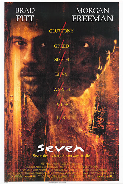 Seven (1979) movie poster 27x40