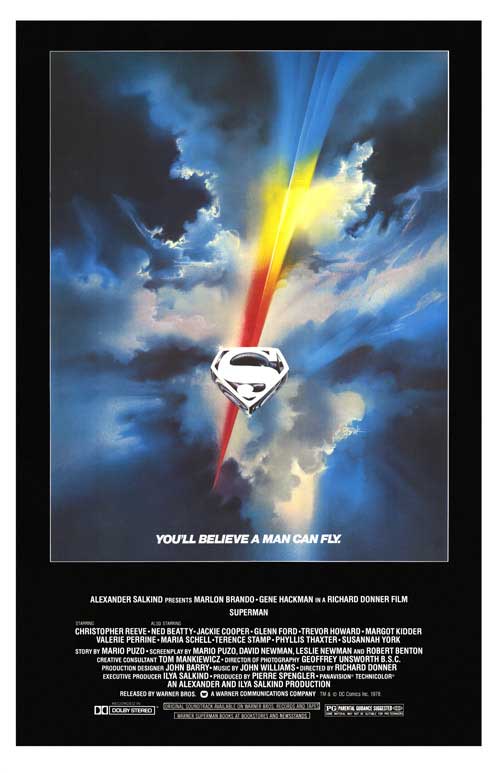 Superman (2025) movie poster 11x17