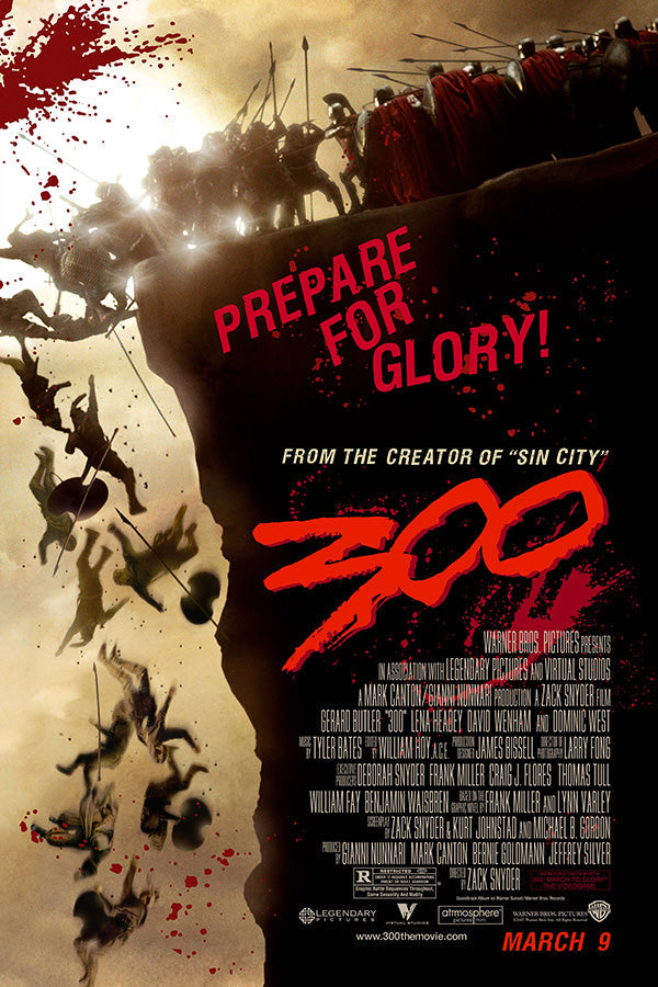 300 (2007) movie poster 24x36