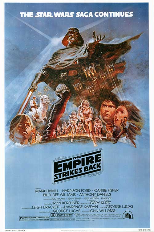 The Empire Strikes Back (1980) movie poster 27x39.75