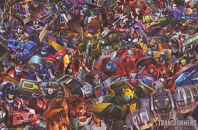 Transformers (2007) movie poster 36x24