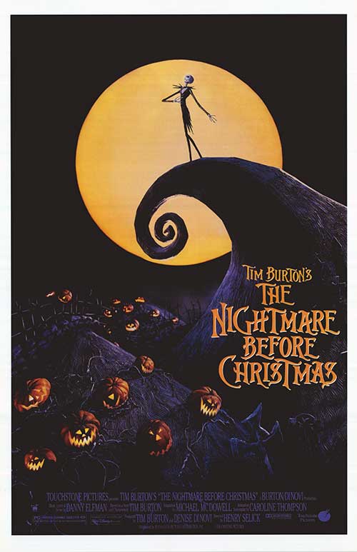 The Nightmare Before Christmas (1993) movie poster 11x17