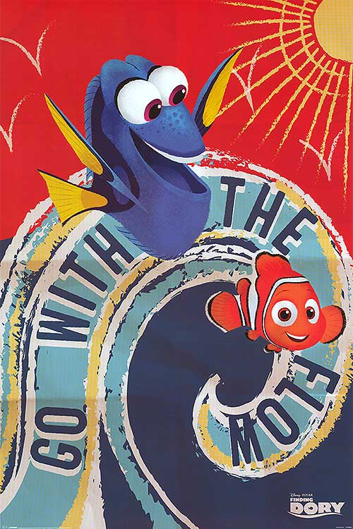 Finding Dory (2016) movie poster 24x36