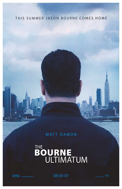 The Bourne Ultimatum (2007) movie poster 11x17