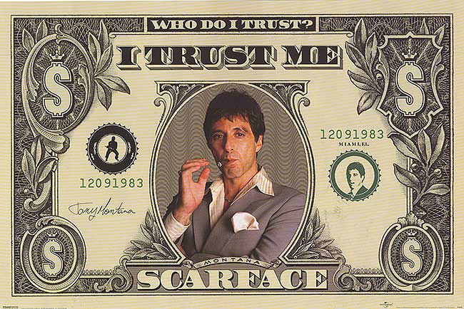 Scarface (1983) movie poster 36x24