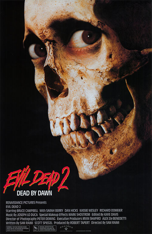 Evil Dead II (1987) movie poster 25x38.25