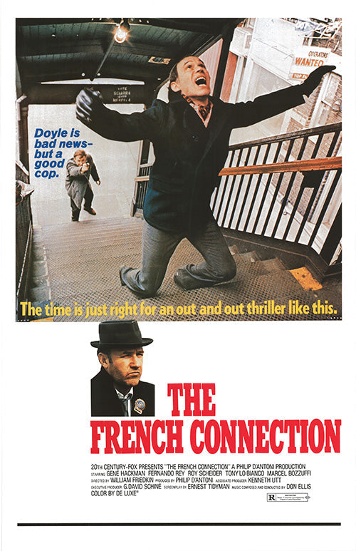 The French Connection (1971) movie poster 11x17