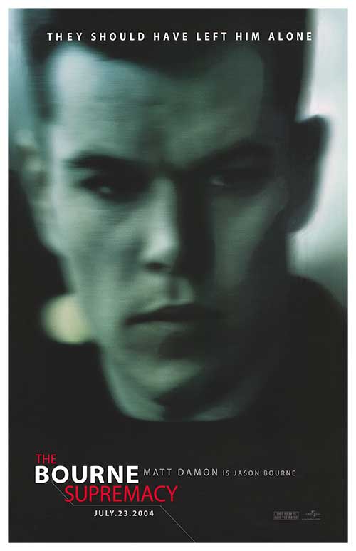 The Bourne Supremacy (2004) movie poster 11x17