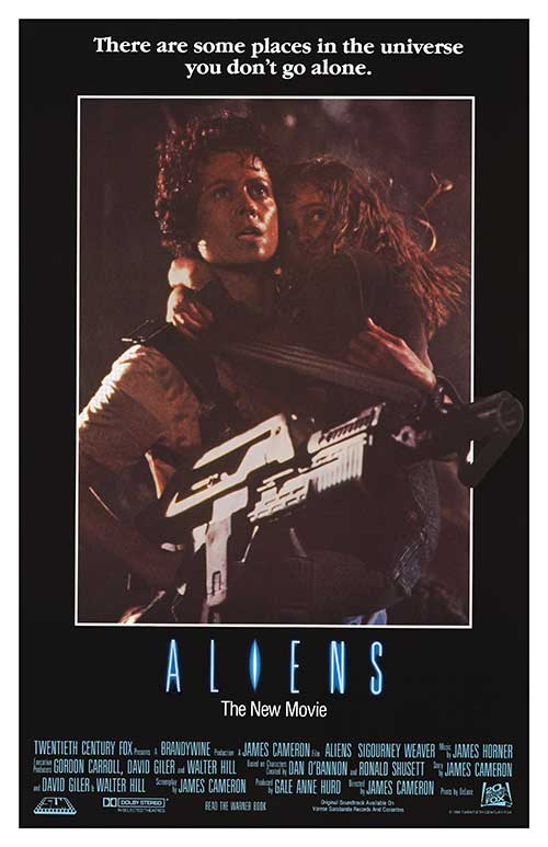 Aliens (1986) movie poster 11x17