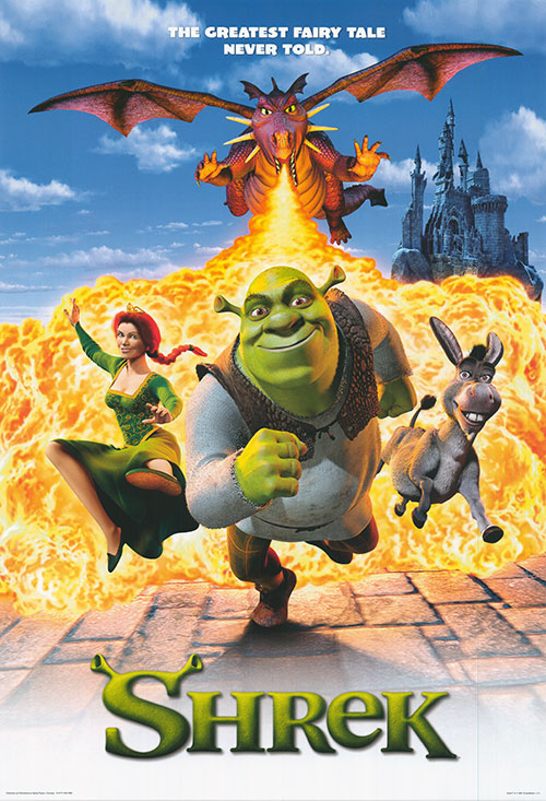 Shrek (2001) movie poster 27.5x40