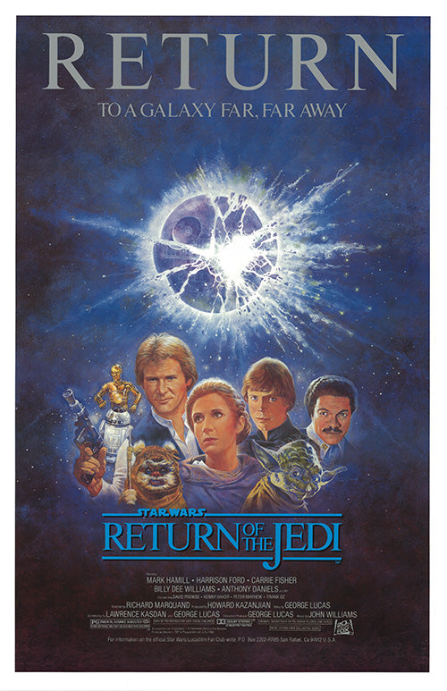 Return of the Jedi (1983) movie poster 11x17