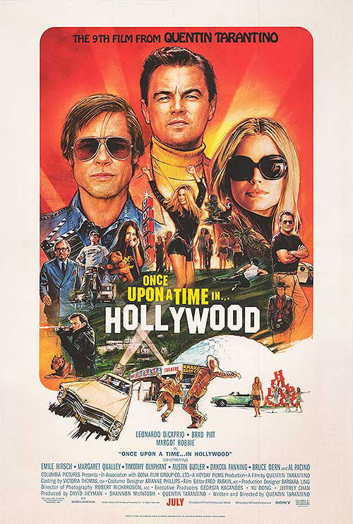 Once Upon a Time... in Hollywood (2019) movie poster 11x17
