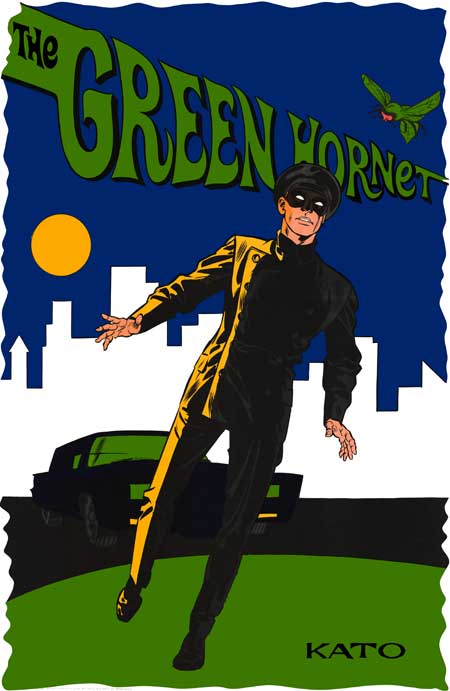 The Green Hornet (2011) movie poster 11x17