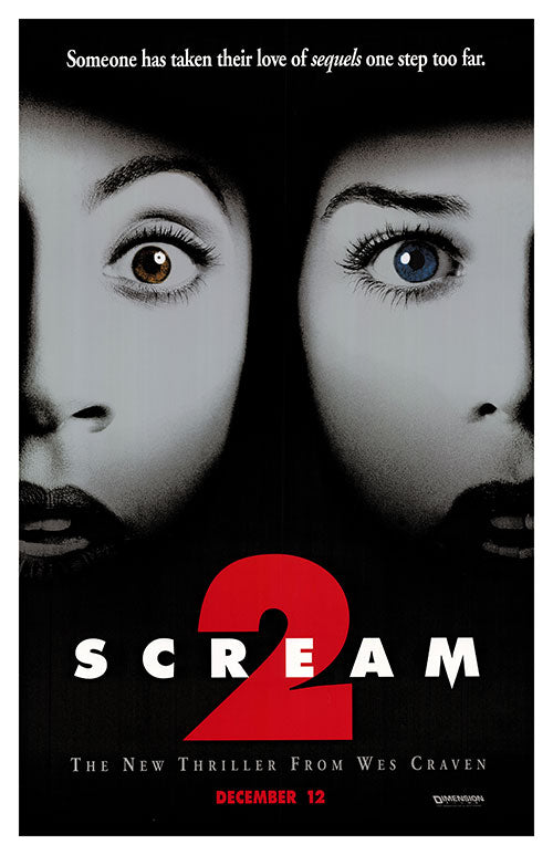 Scream 2 (1997) movie poster 11x17