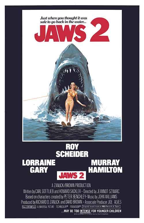 Jaws 2 (1978) movie poster 11x17