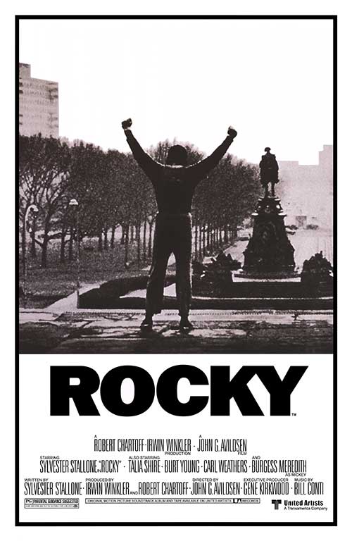 Rocky (1976) movie poster 11x17