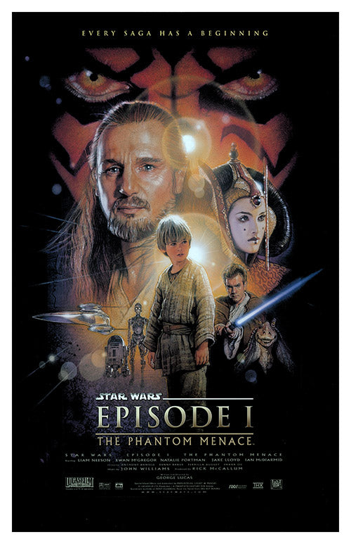 Star Wars: Episode I - The Phantom Menace (1999) movie poster 11x17