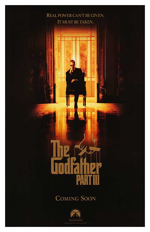 The Godfather Part III (1990) movie poster 11x17