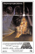 Star Wars (1977) movie poster 11x17