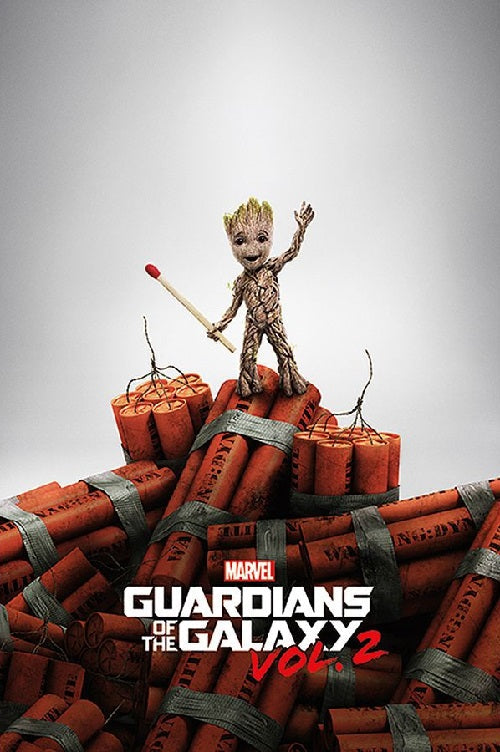 Guardians of the Galaxy Vol. 2 (2017) movie poster 24x36