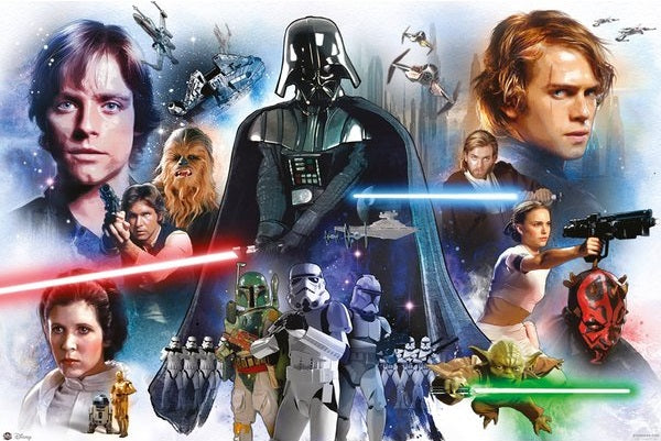 Star Wars (1977) movie poster 36x24