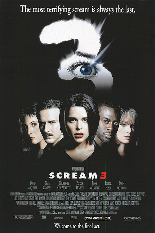 Scream 3 (2000) movie poster 27x39.75