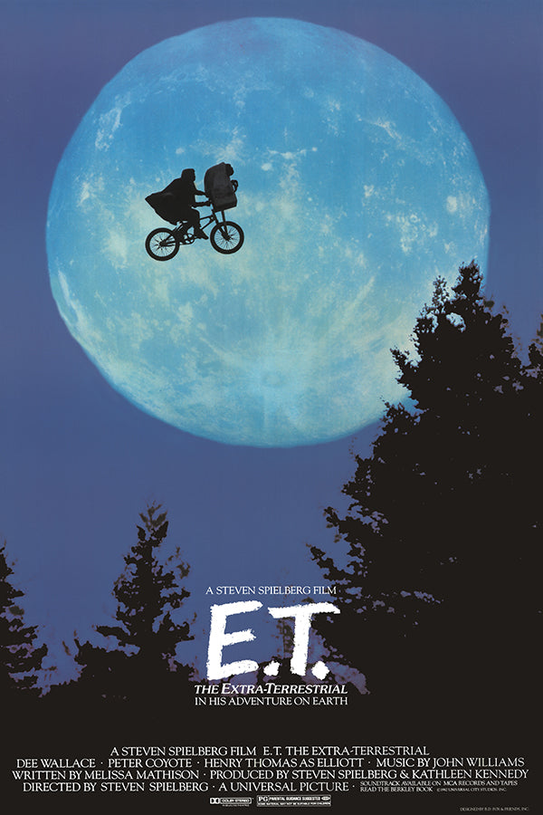 E.T. the Extra-Terrestrial (1982) movie poster 24x36