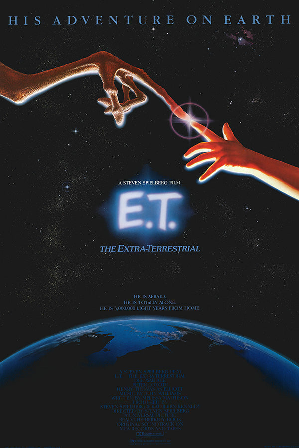 E.T. the Extra-Terrestrial (1982) movie poster 24x36