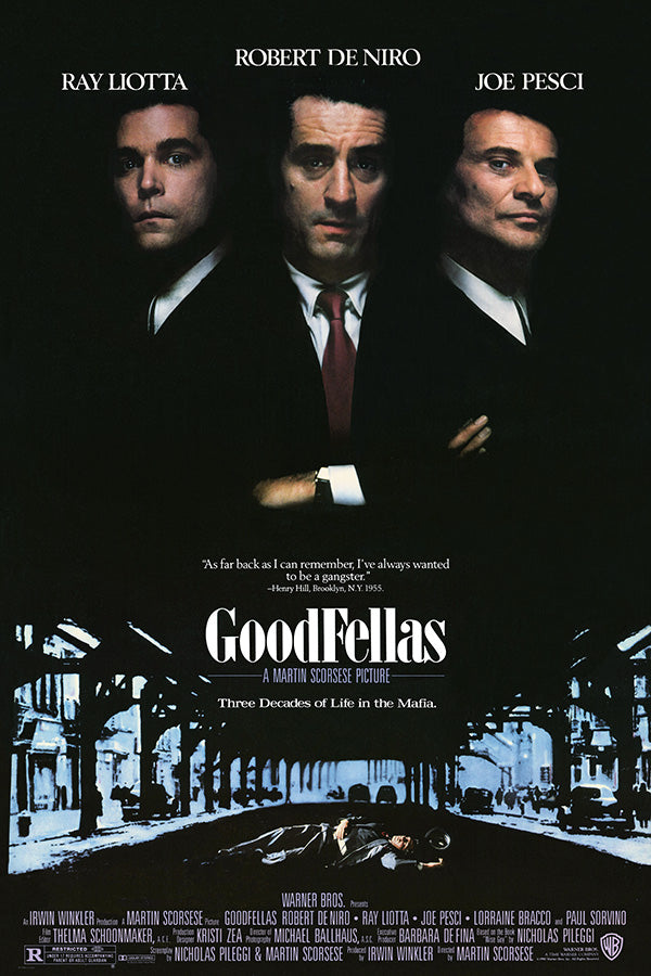GoodFellas (1990) movie poster 24x36