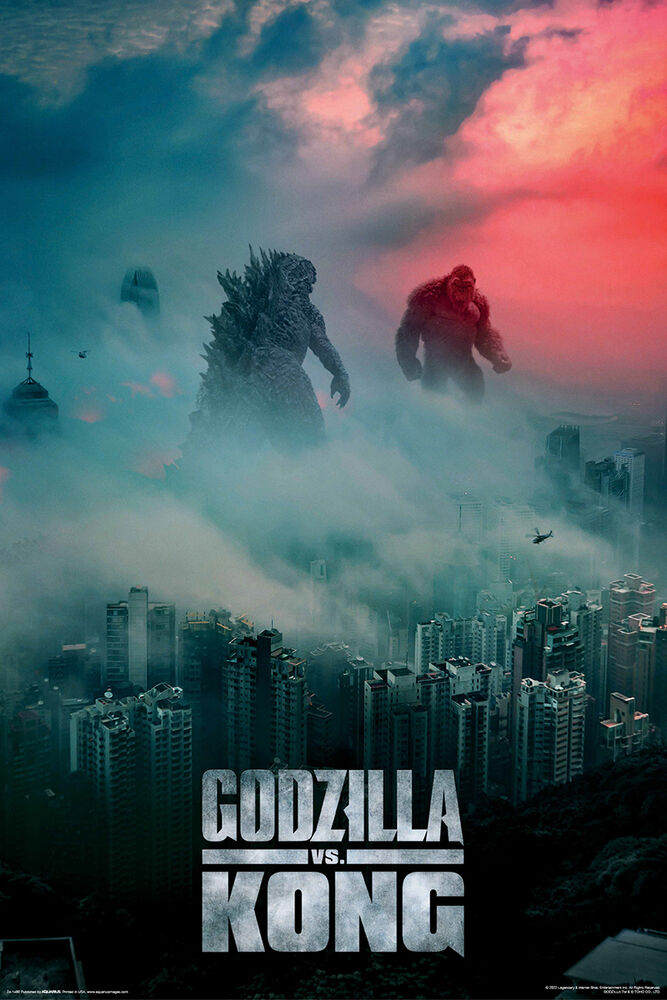 Godzilla vs. Kong (2021) movie poster 24x36