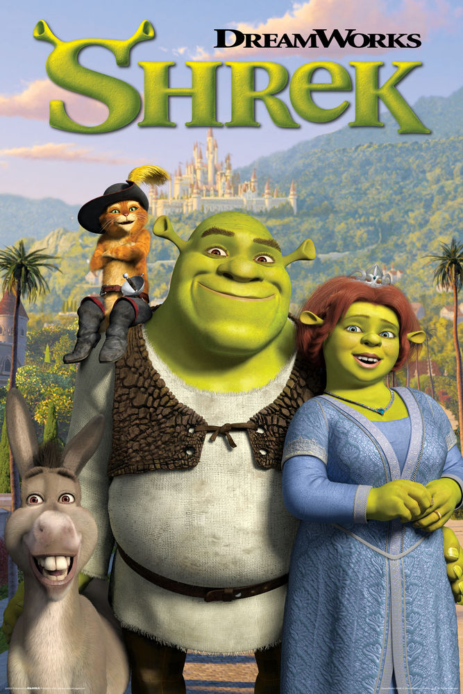 Shrek (2001) movie poster 24x36
