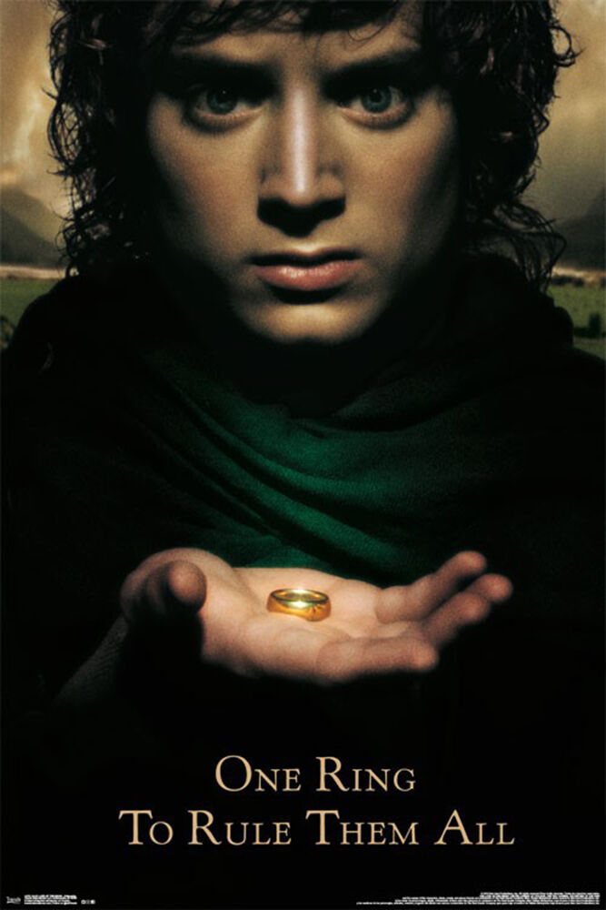 The Lord of the Rings: The Fellowship of the Ring (2001) movie poster 24x36