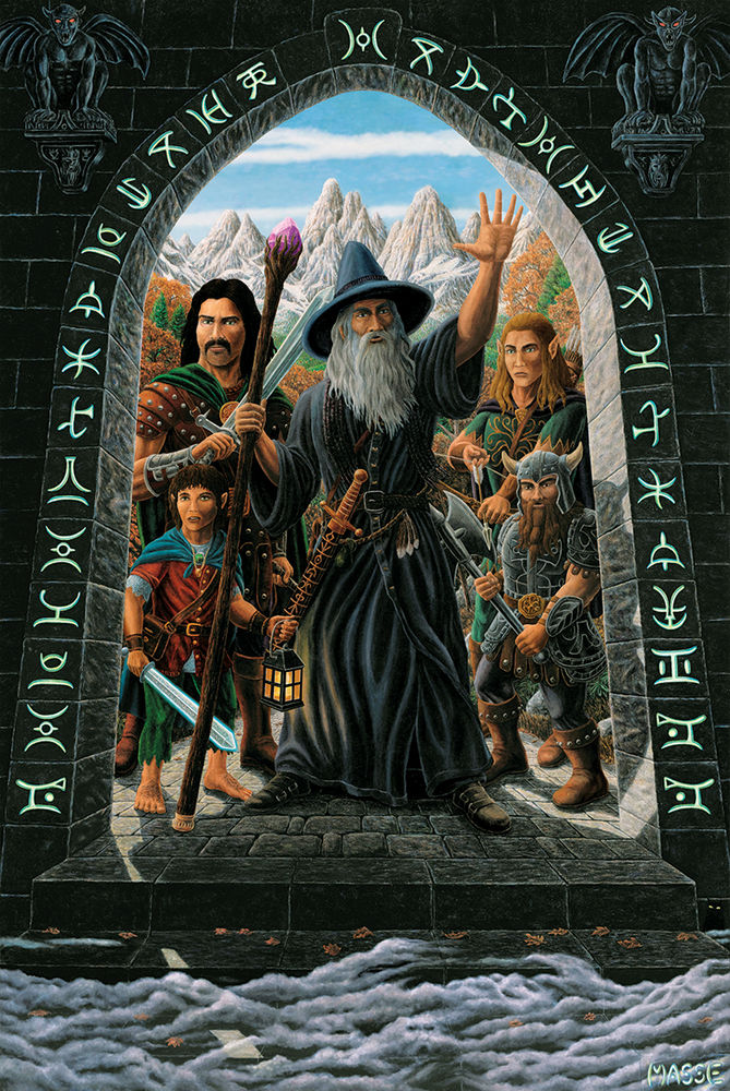 The Lord of the Rings: The Fellowship of the Ring (2001) movie poster 24x36