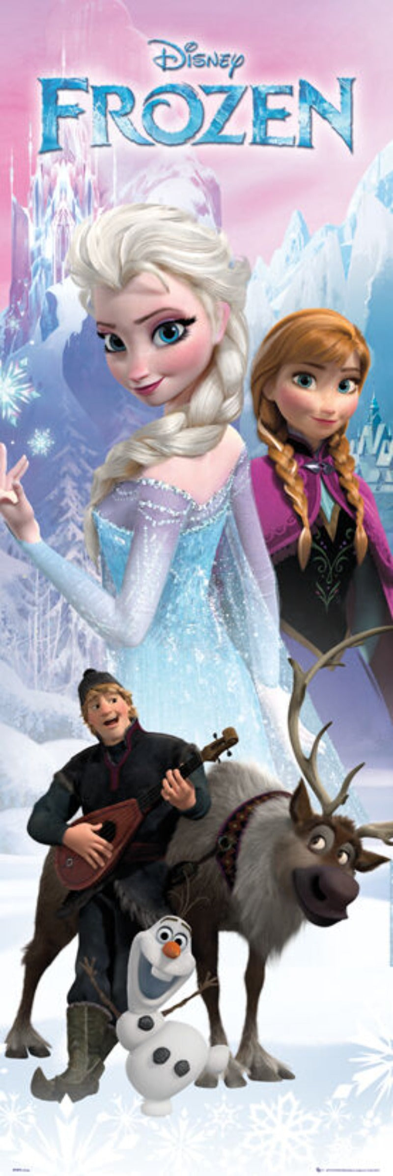 Frozen (2013) movie poster 21x62