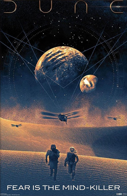 Dune (2021) movie poster 24x36