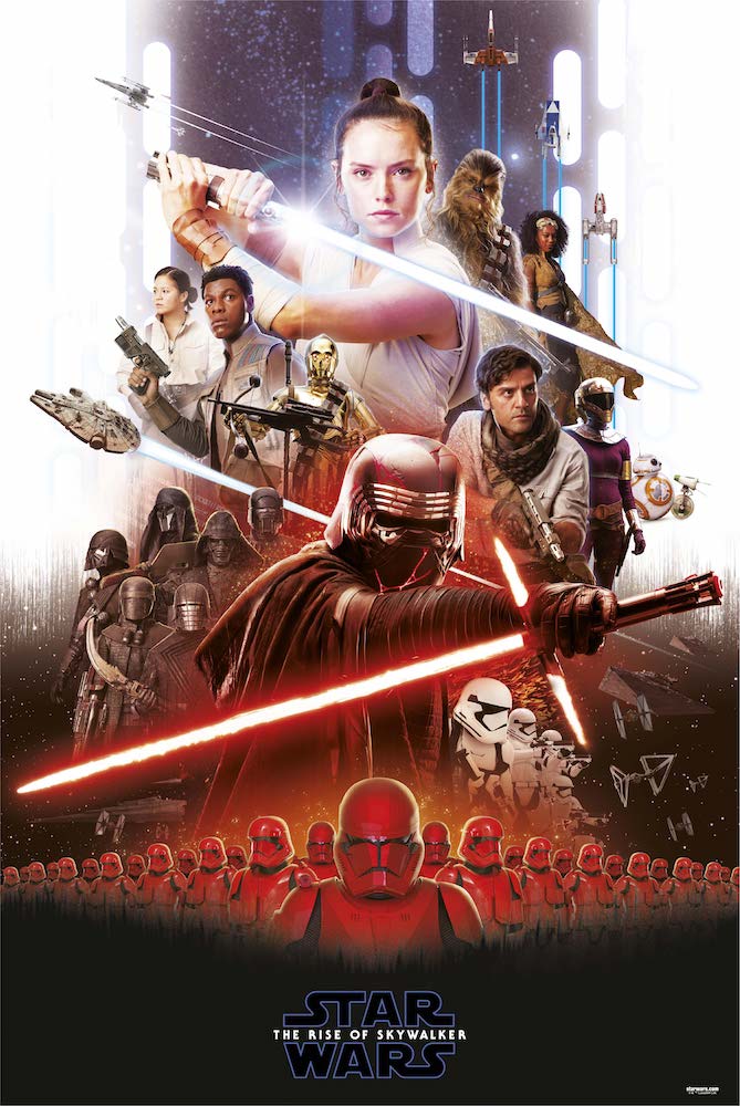 Star Wars: The Rise of Skywalker (2019) movie poster 24x36