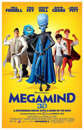 Megamind (2010) movie poster 11x17